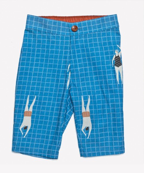 Swimmers print shorts
