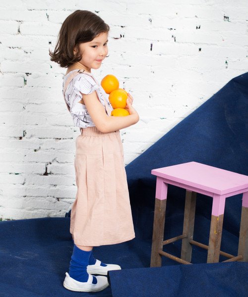 Blush dungarees