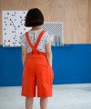 Orange culottes