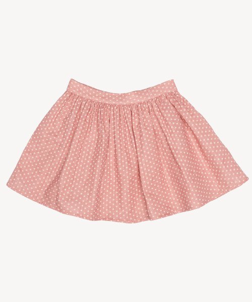 Pink squares skirt
