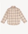 Check slimfit padded jacket