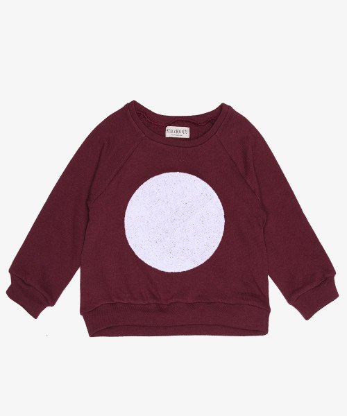 Purple dot sweatshirt