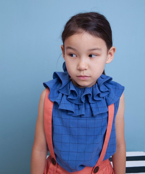 Milk & Biscuits pierrot collar top
